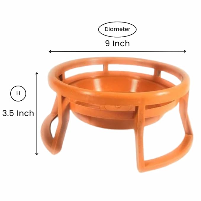 Keeva Multipurpose Matka Stand/Water Pot Stand/Jug/Fruit Basket/Pot Stand (PACK OF 3)